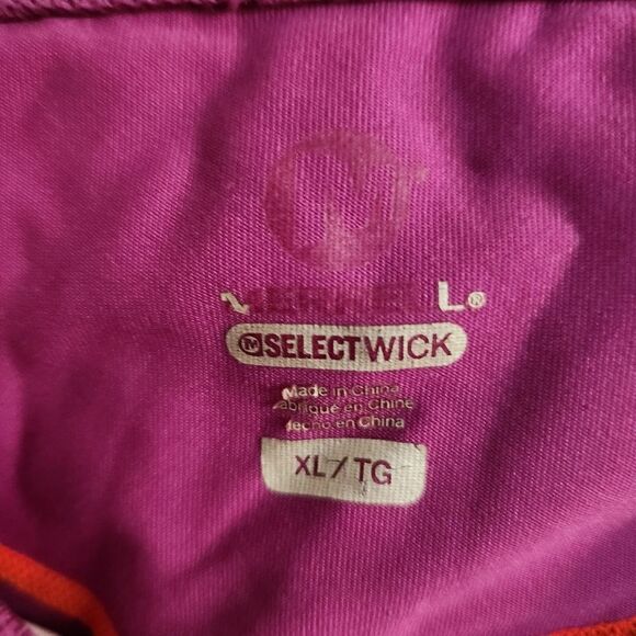 Merrell Capri Patterned Pull-On Leggings Back Zip Pocket Size XL - Picture 4 of 8